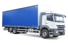 Car Hire Stanley - 26 Tonne Curtain Side Truck - Truck hire Stanley