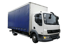 Car Hire Stanley - 7.5 Tonne Curtain Side Truck - Truck hire Stanley